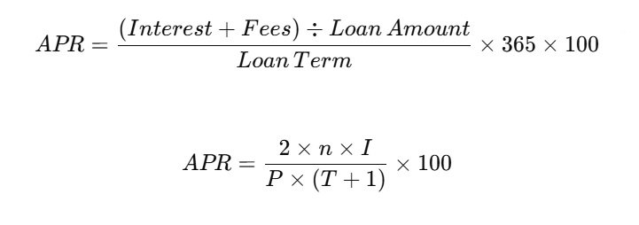 apr calculator