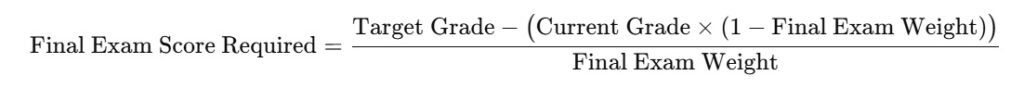 final grade calculator