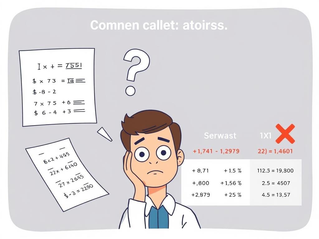 Common mistakes in present value calculations illustrated