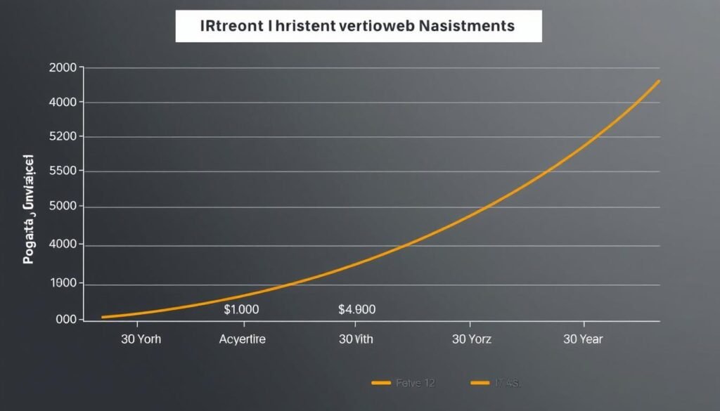 Comparison of IRA investment strategies over time