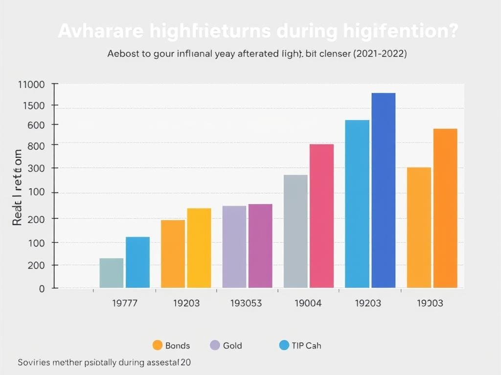 Comparison of how different asset classes perform during periods of high inflation