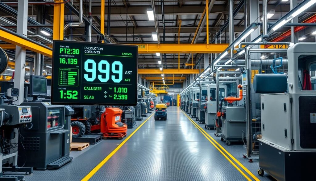 Manufacturing equipment with depreciation tracking system