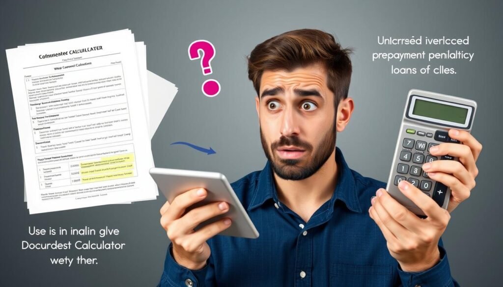 Person confused by miscalculated loan repayment results