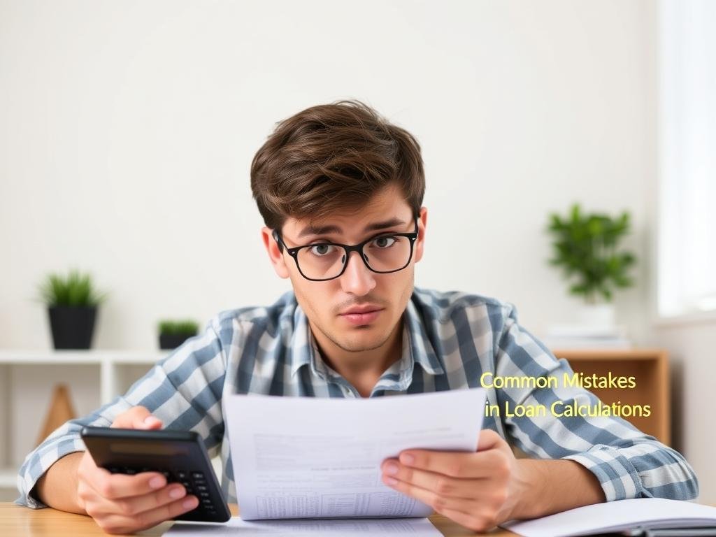 Person correcting mistakes on financial calculations