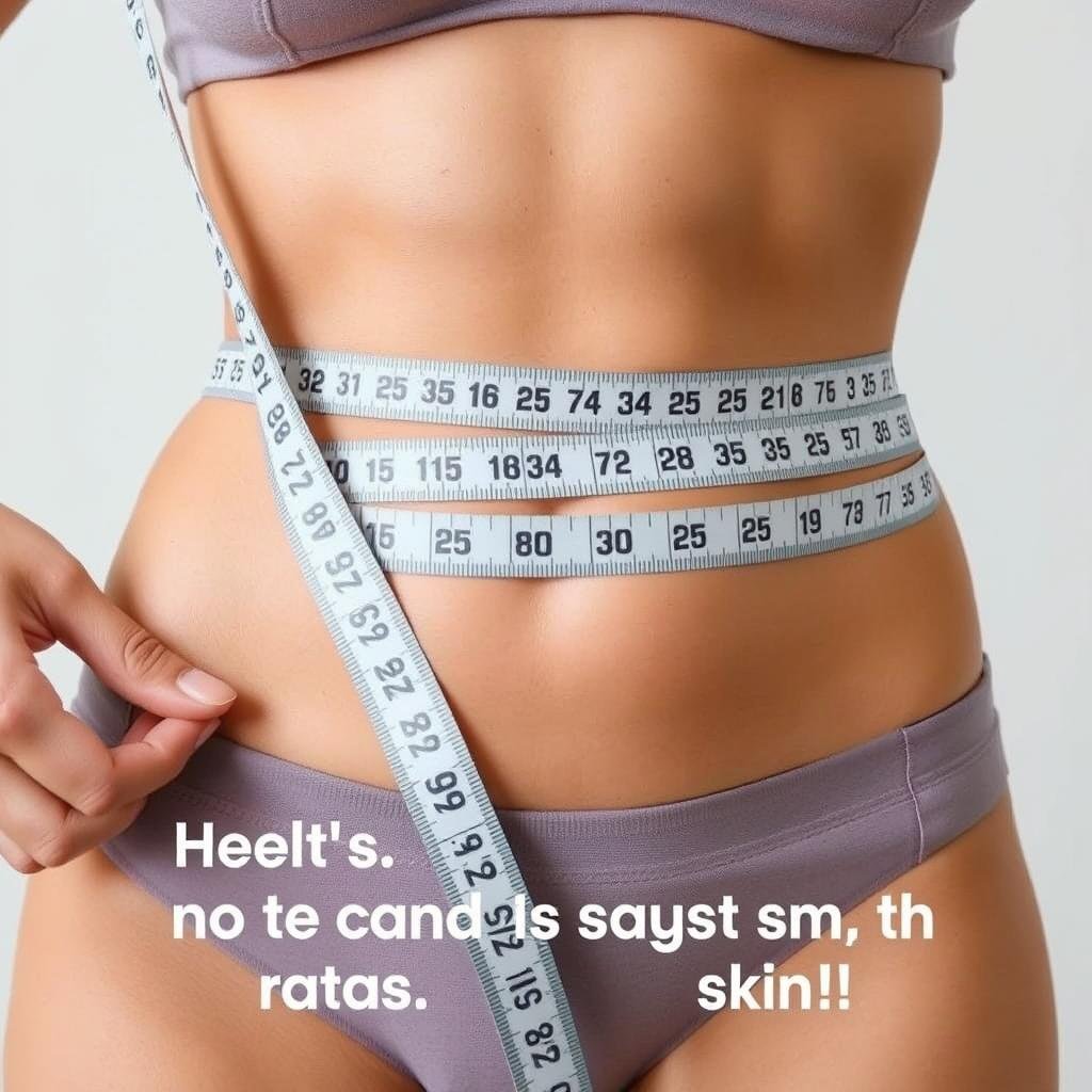 Person measuring waist circumference with a tape measure CalculatorHunt Person measuring waist circumference with a tape measure