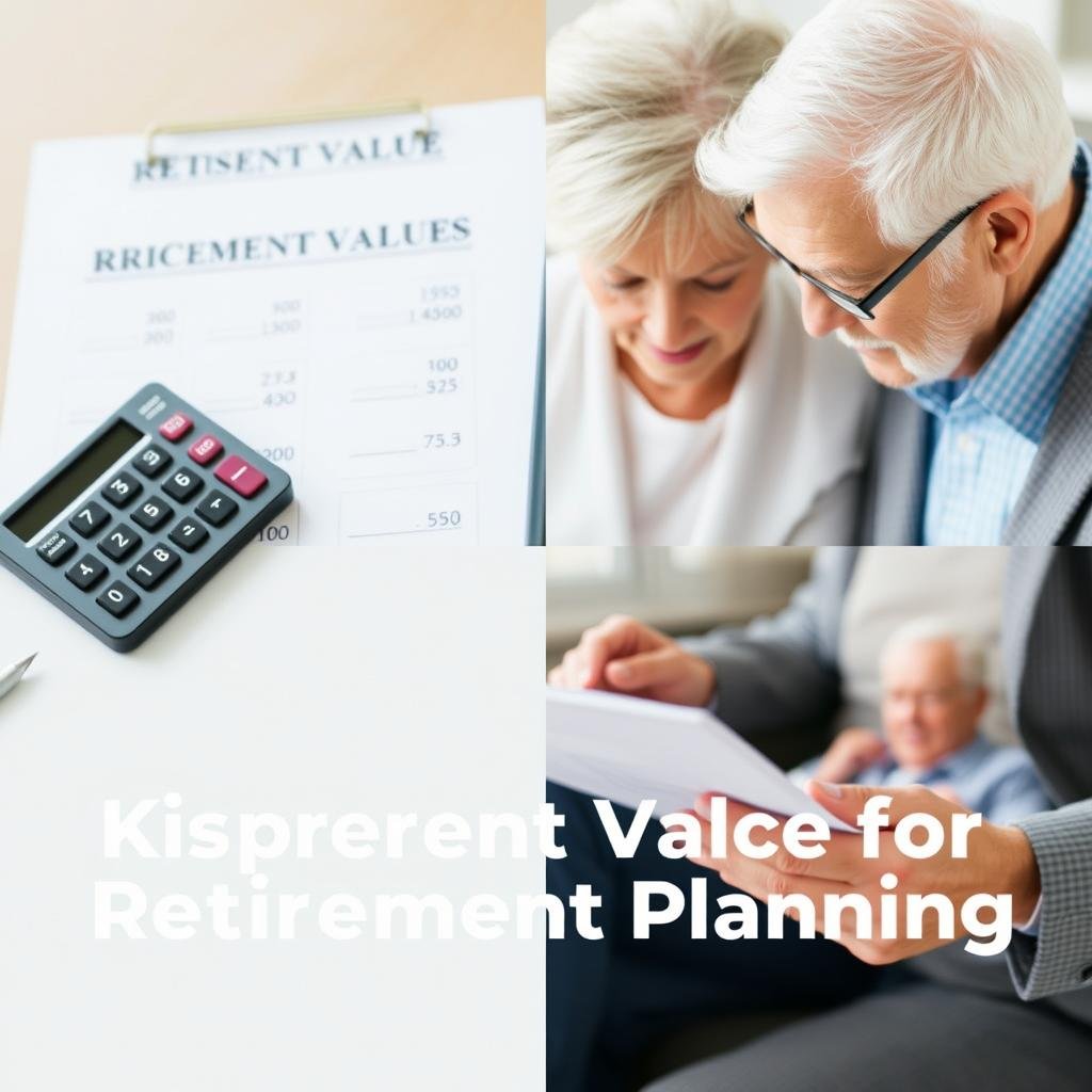 Retirement planning using present value calculations