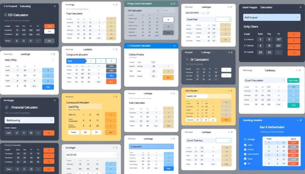 Suite of financial calculators for comprehensive financial planning