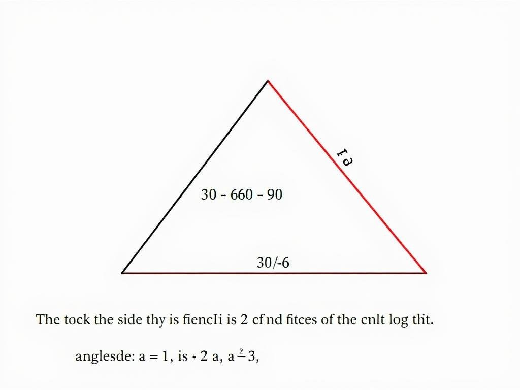 30 60 90 triangle using the Pythagorean Theorem Calculator
