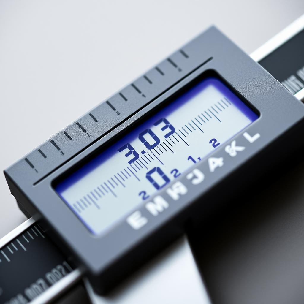 A precise measurement tool representing the accuracy of an age calculator