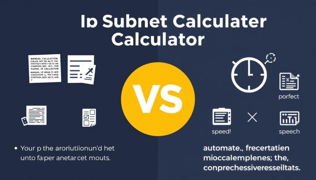 Benefits of using an IP Subnet Calculator compared to manual calculations