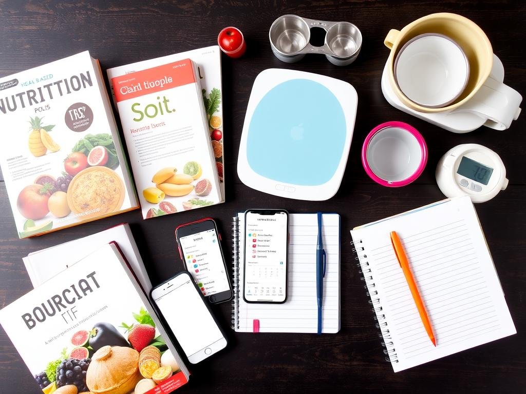 Collection of books and resources about macro based nutrition