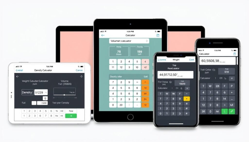 Collection of related calculator tools for physics and engineering