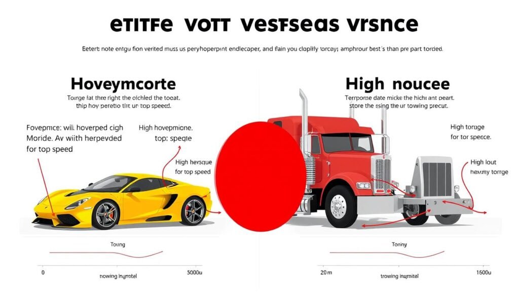 Comparison of horsepower and torque effects on vehicle performance