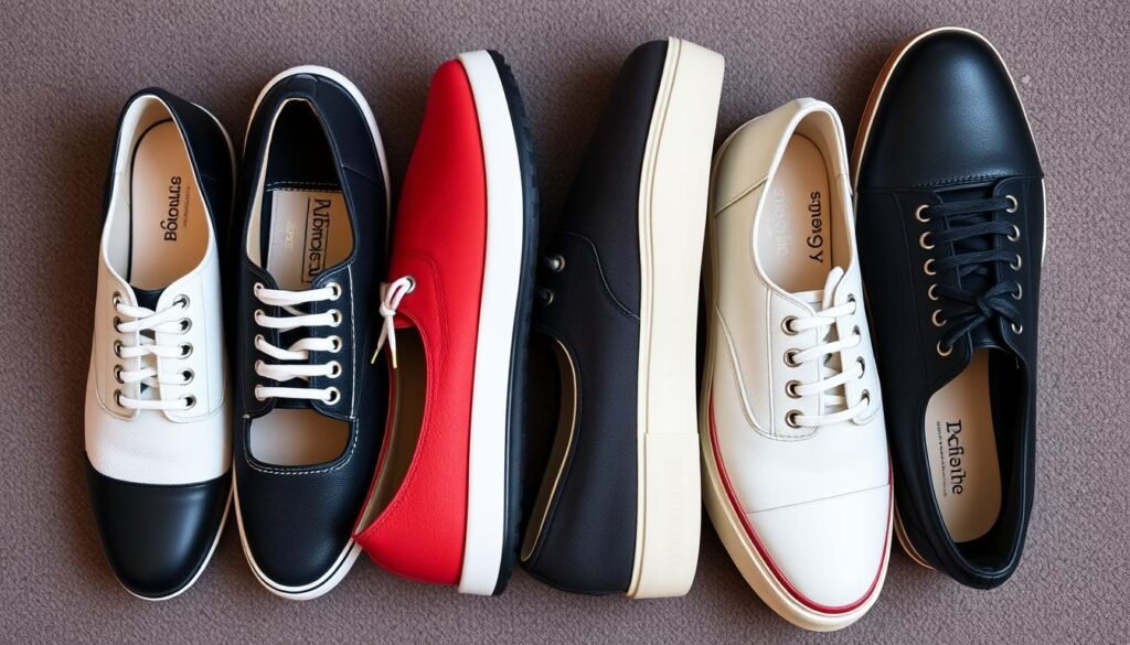 Comparison of samesized shoes from different brands showing size inconsistencies in shoe size conversion CalculatorHunt Comparison of same sized shoes from different brands showing size inconsistencies in shoe size conversion