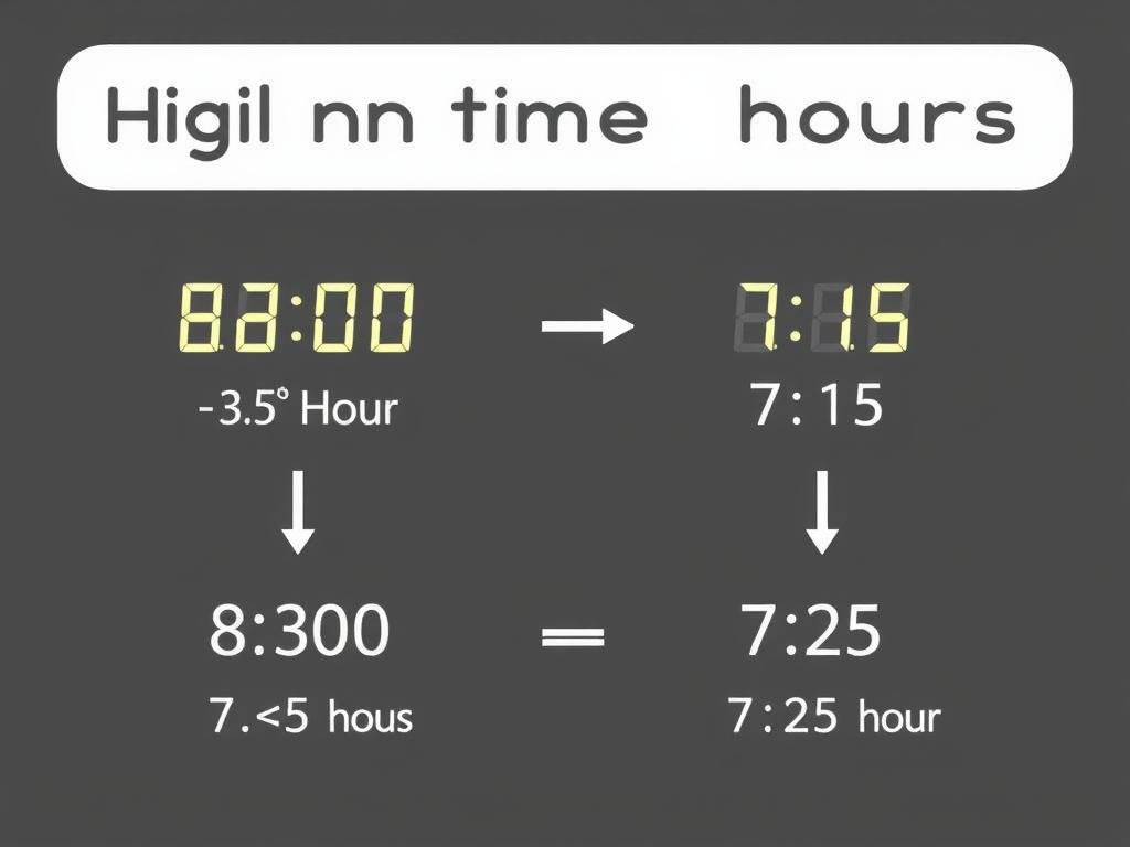 Conversion between digital time format and decimal hours