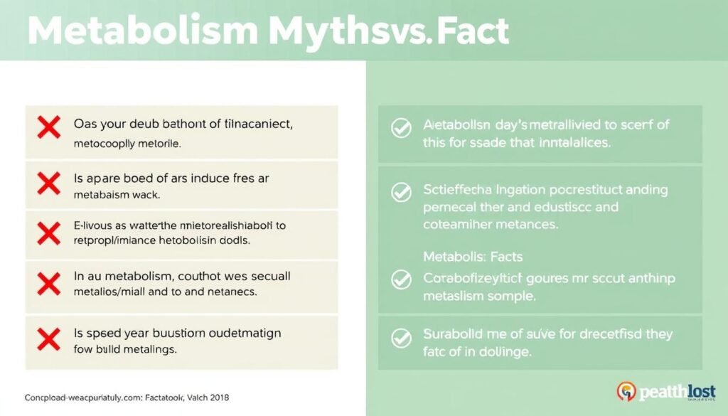Debunking common myths about metabolism and BMR