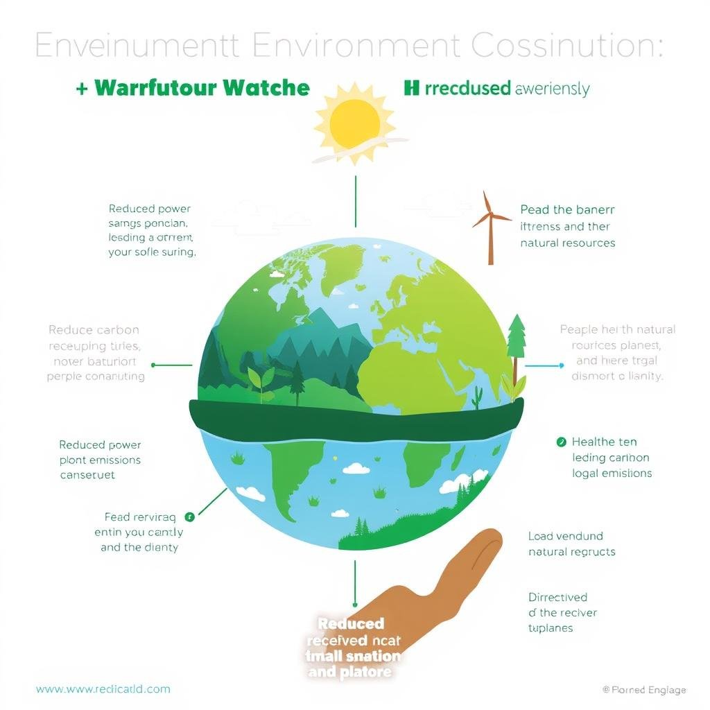 Environmental benefits of reducing electricity consumption