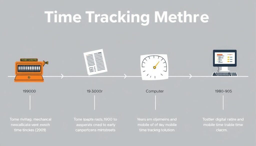 Evolution of time tracking from punch cards to digital solutions