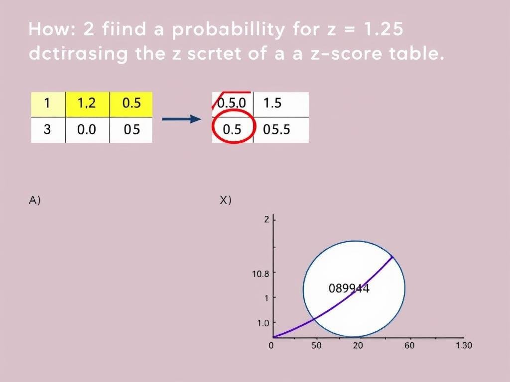 Example of finding a probability using the Z score table