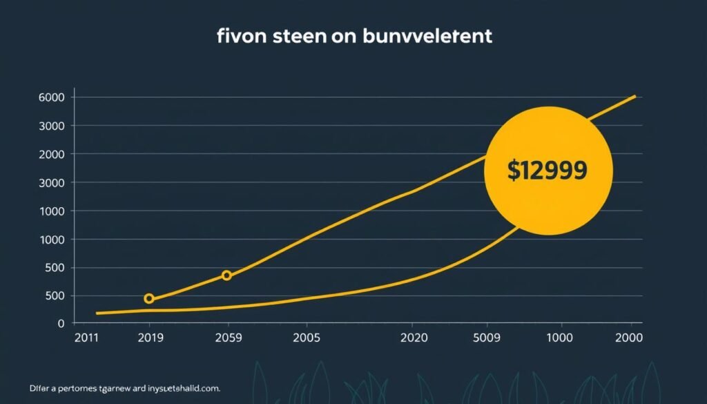 Graph showing how different interest rates affect farm loan payments over time