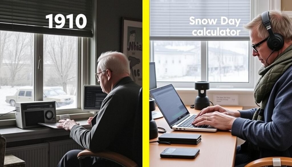 Historical comparison of school closure decision methods from 1970s to present day