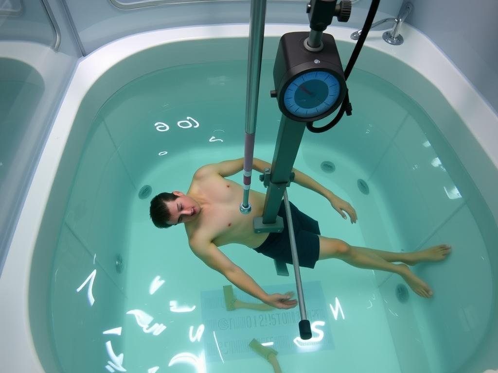 Hydrostatic weighing procedure for accurate body fat measurement