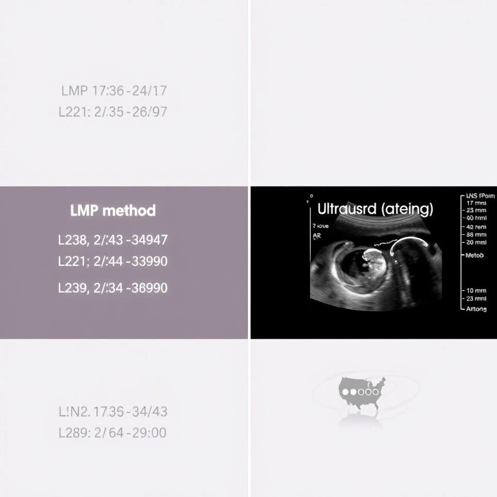 Multiple pregnancy calculation methods compared