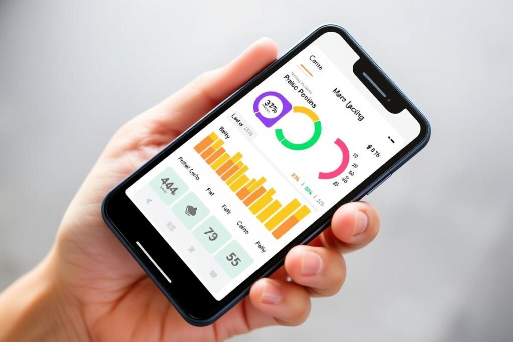 Person tracking macros using a smartphone app