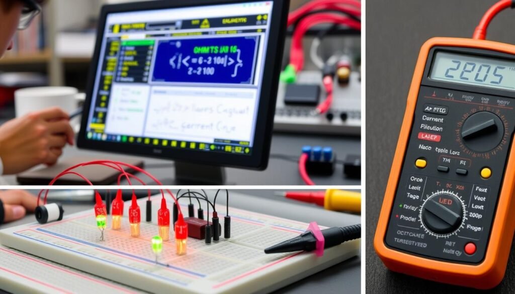 Practical applications of Ohms Law in electronic circuit design