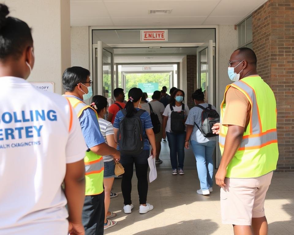 Public health officials opening cooling centers during heat wave