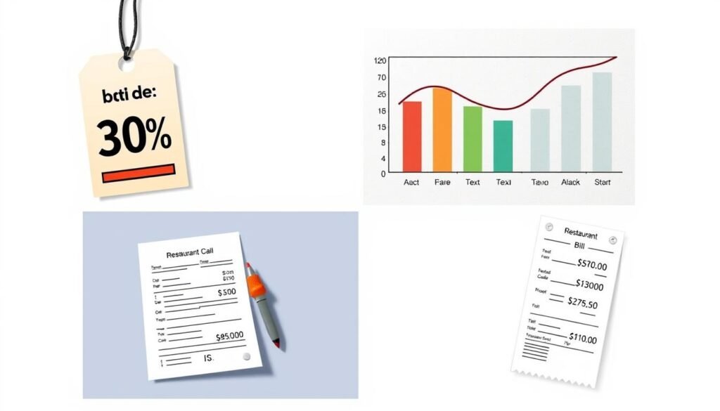 Real world applications of percentages in shopping finance and education