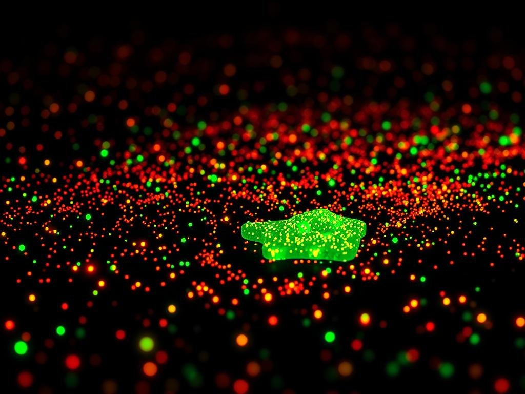 Statistical sampling visualization using random numbers