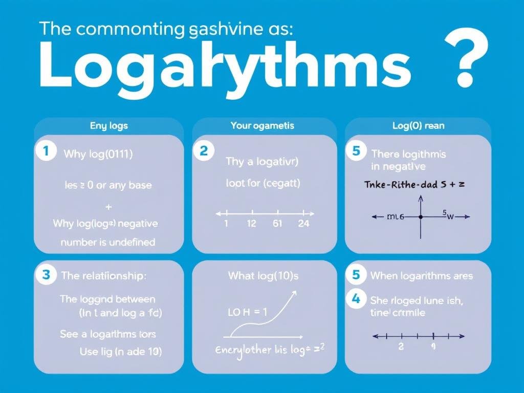 Visual answers to common questions about logarithms and Log Calculator usage