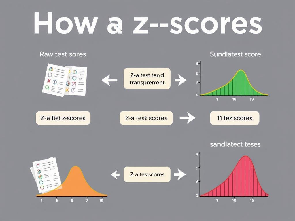 Z score application in educational assessment and standardized testing